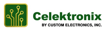 Celektronix by Custom Electronics Inc. Logo